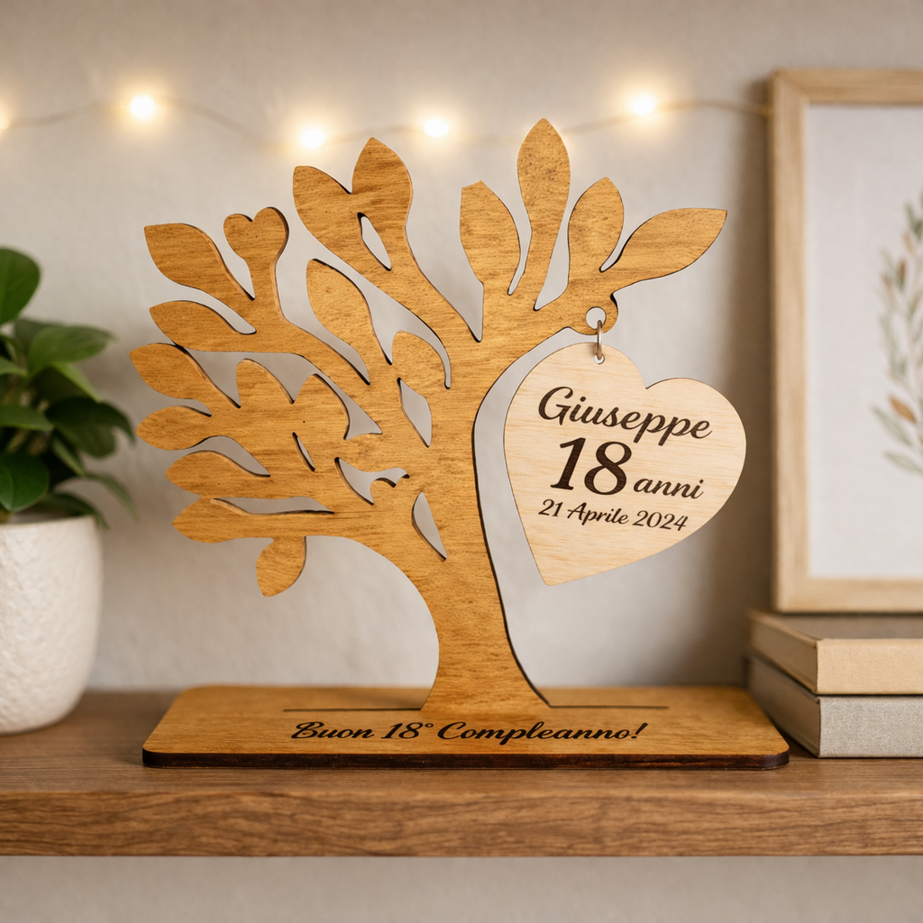 L’Albero dei Ricordi™ |Albero della Vita Personalizzato| Regalo Significativo per Ogni Occasione