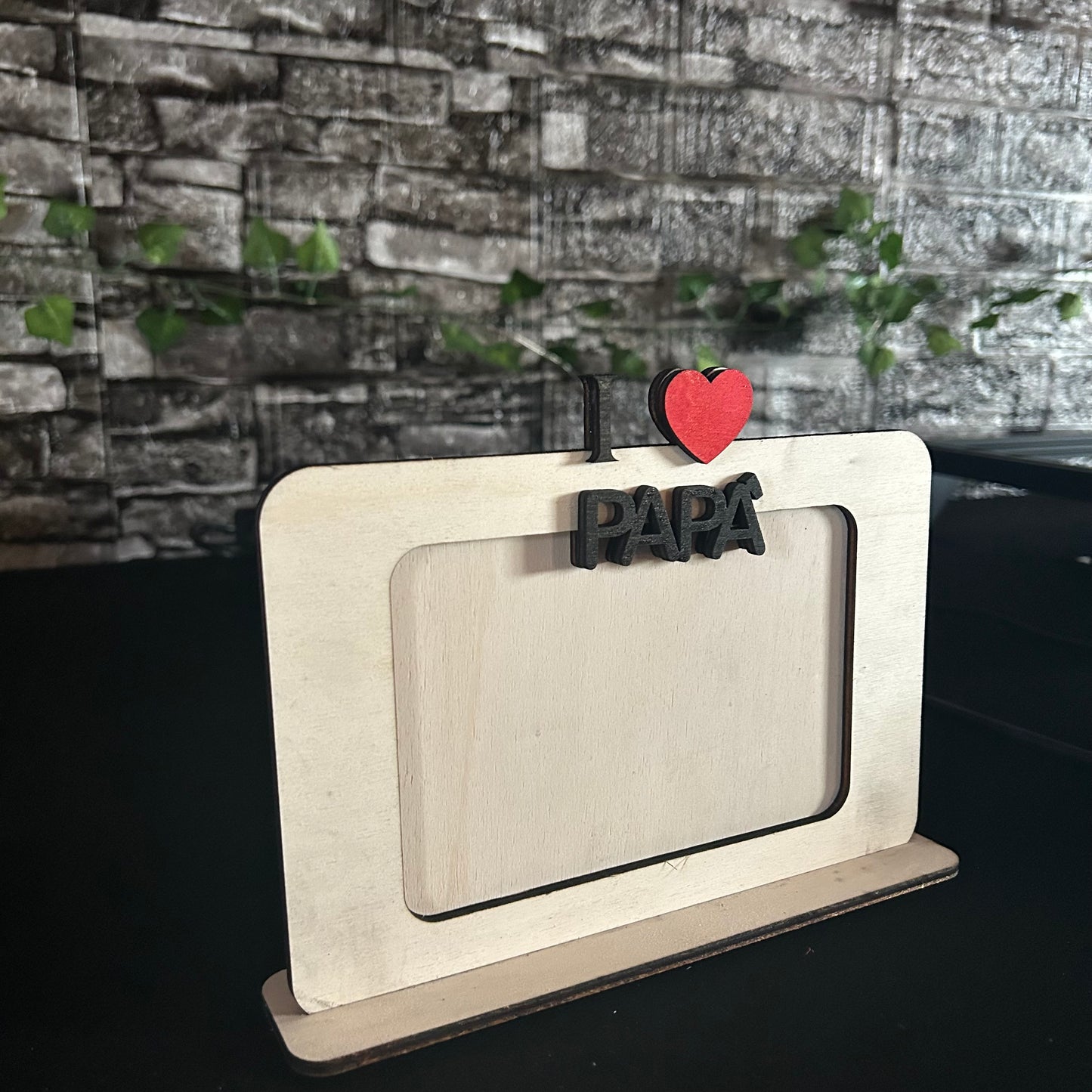 PORTAFOTO I LOVE PAPA'