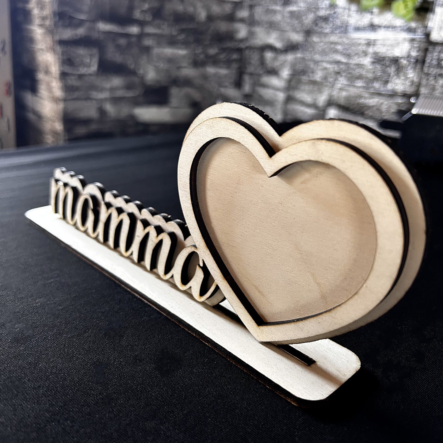 PORTAFOTO SCRITTA MAMMA