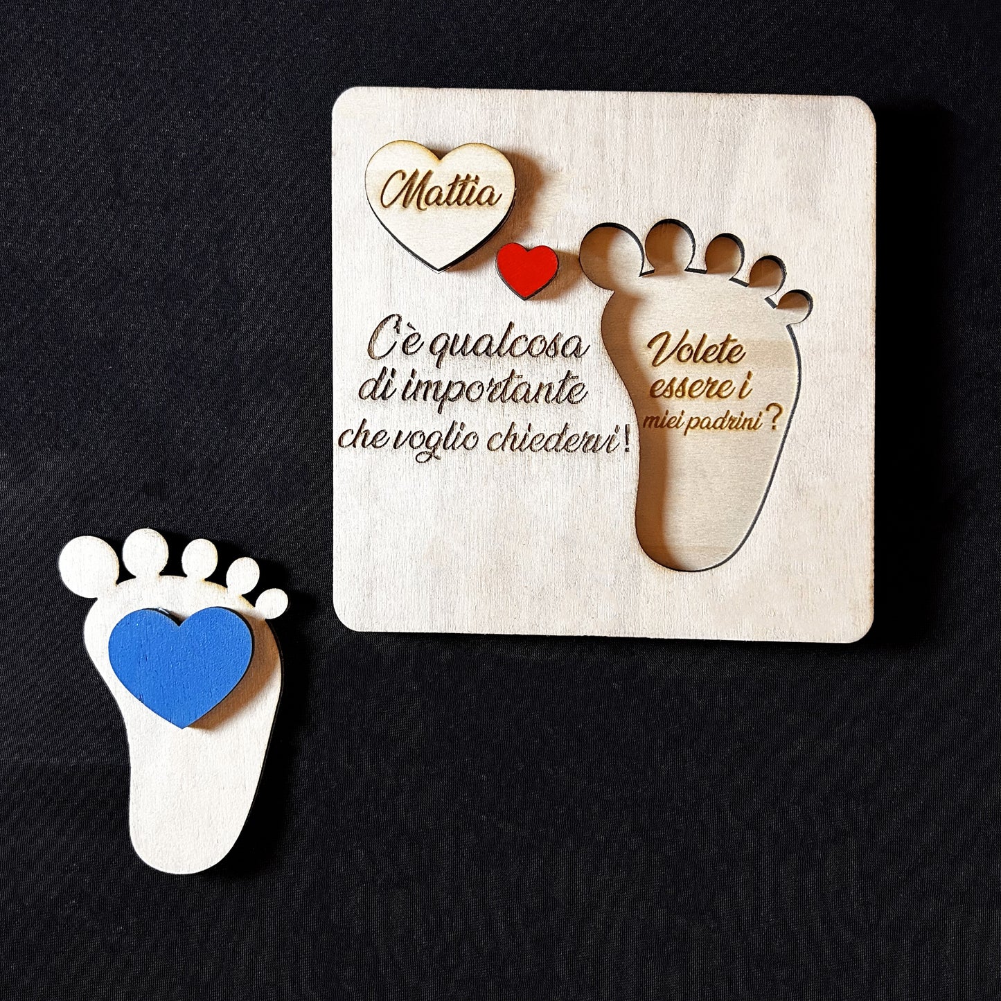 VUOI ESSERE MIA MADRINA/PADRINO?