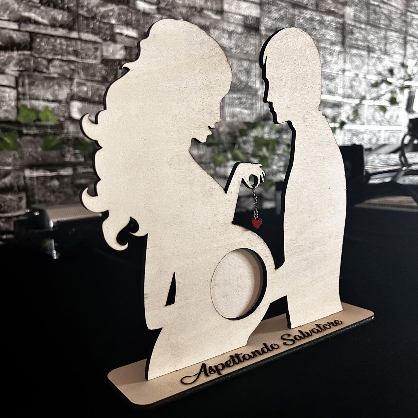 PORTAFOTO ''ATTESA E AMORE''