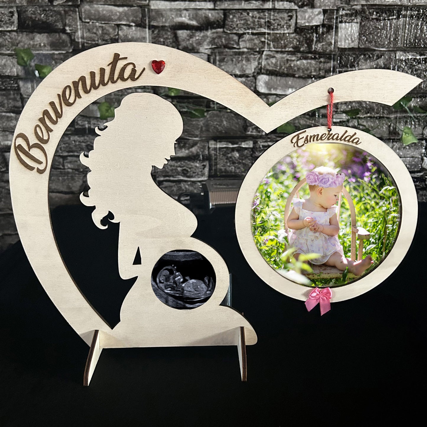 PORTAFOTO ''MAMMA DOLCE ATTESA'' XL
