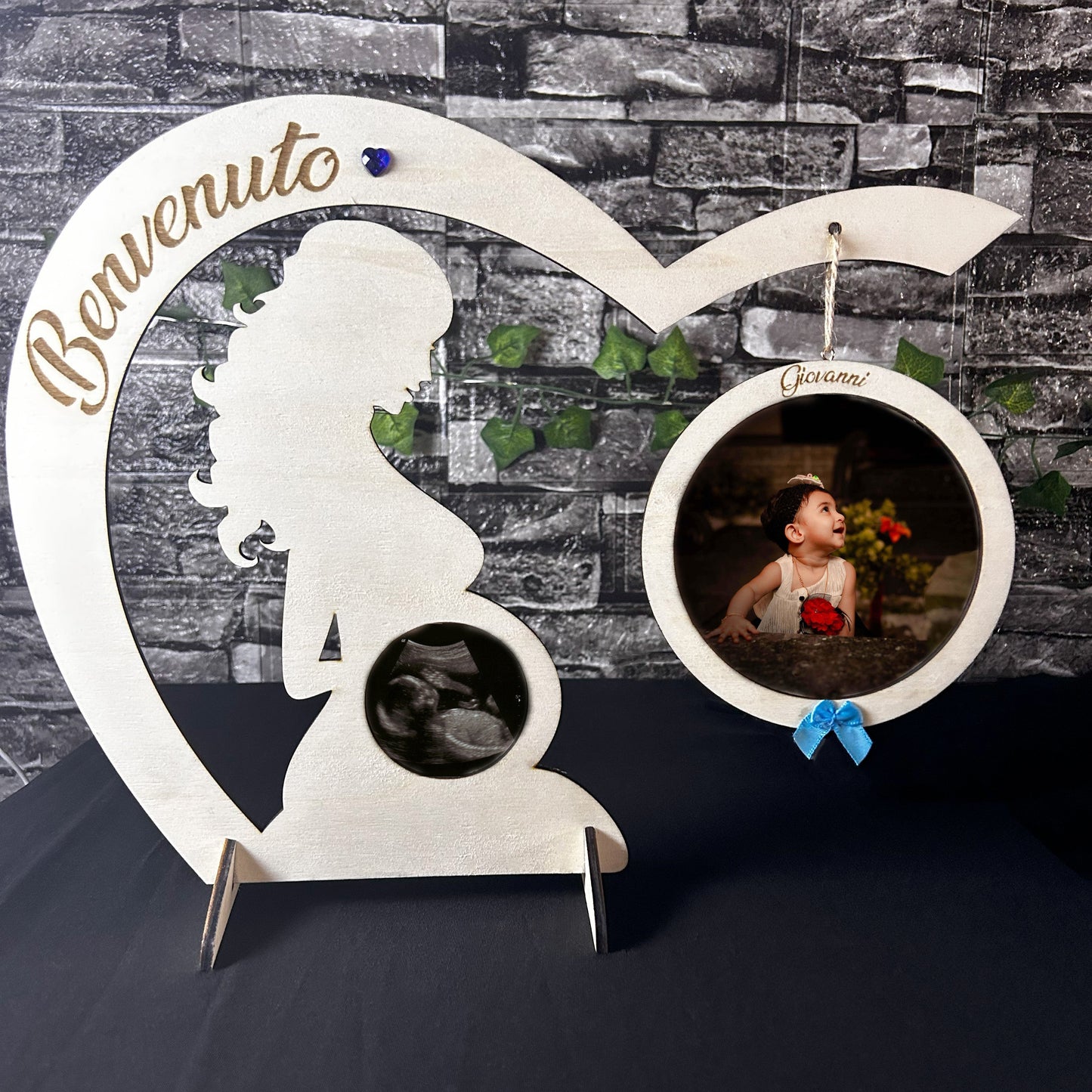 PORTAFOTO ''MAMMA DOLCE ATTESA'' XL