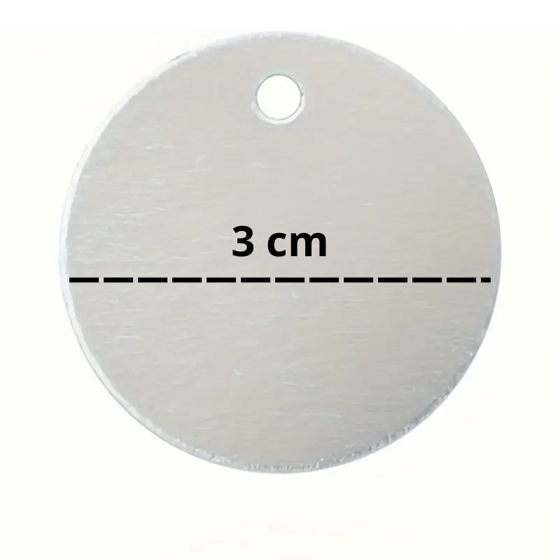 Collana Rotonda Con Foto Incisa