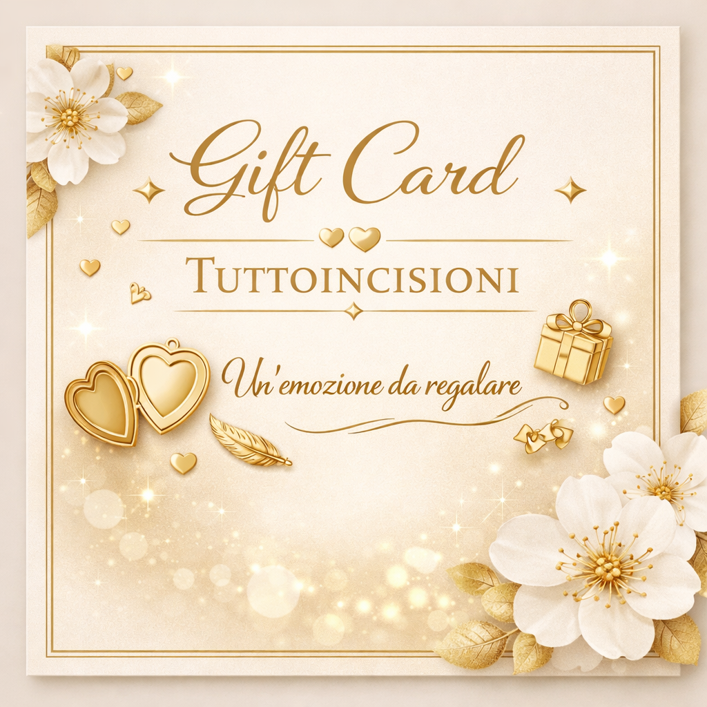 Regala un’emozione – Buono regalo Tuttoincisioni