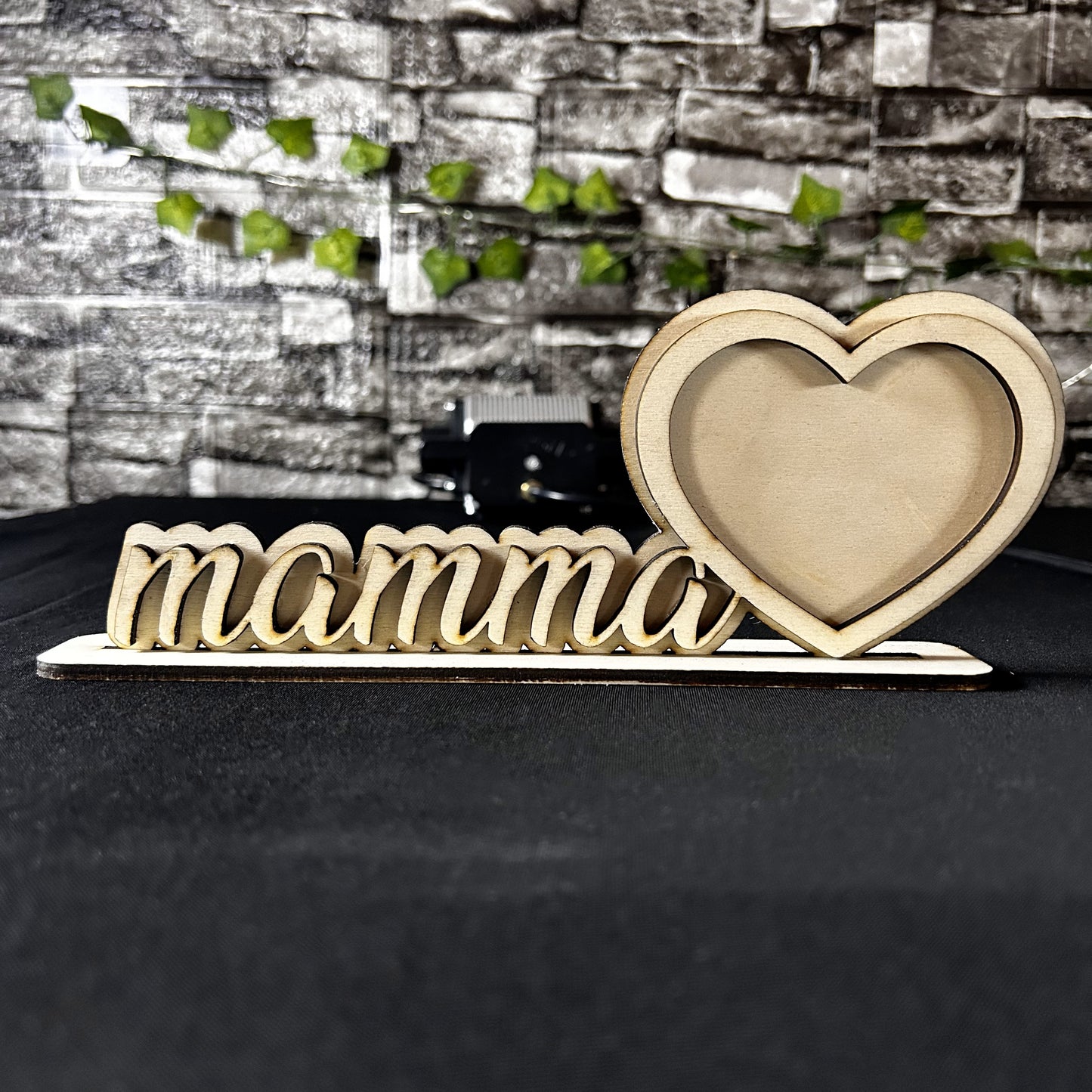 PORTAFOTO SCRITTA MAMMA