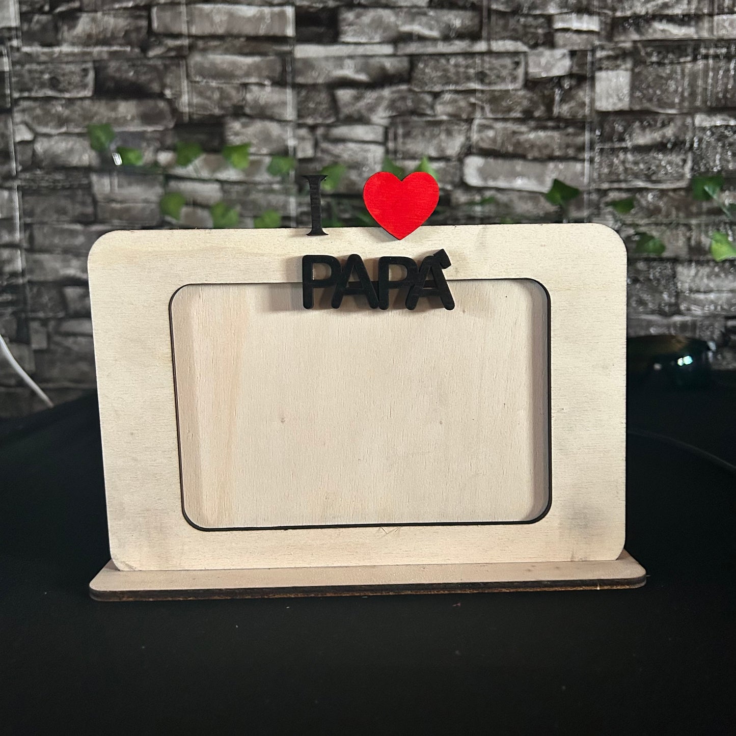 PORTAFOTO I LOVE PAPA'
