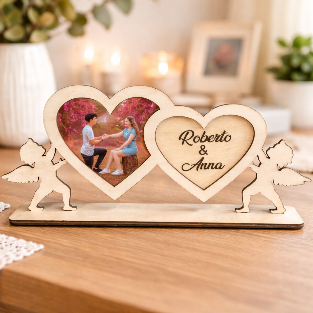 PORTAFOTO ''AMORE CUSTODITO''