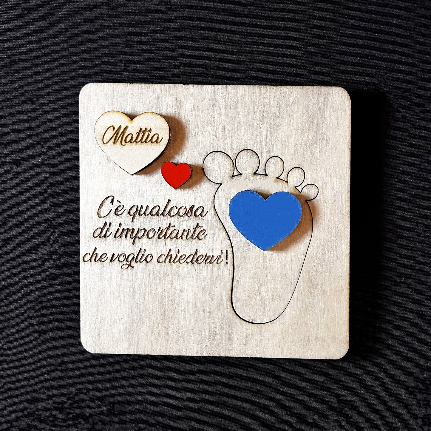 VUOI ESSERE MIA MADRINA/PADRINO?