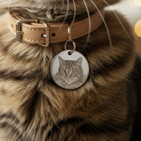 TARGHETTA IDENTIFICATIVA PER ANIMALI DOMESTICI