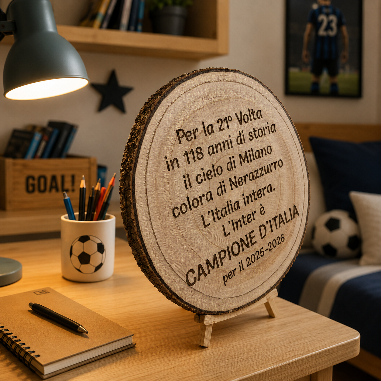Il Disco dei Ricordi™ –  Tifoso Nerazzurro con design Campioni D'Italia 21