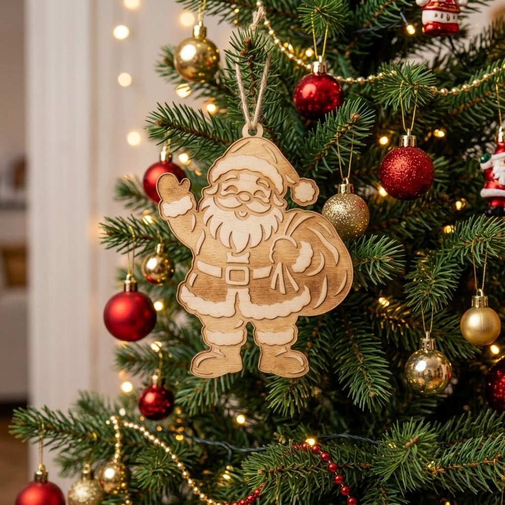 Ornamento Natalizio ''Babbo Natale''
