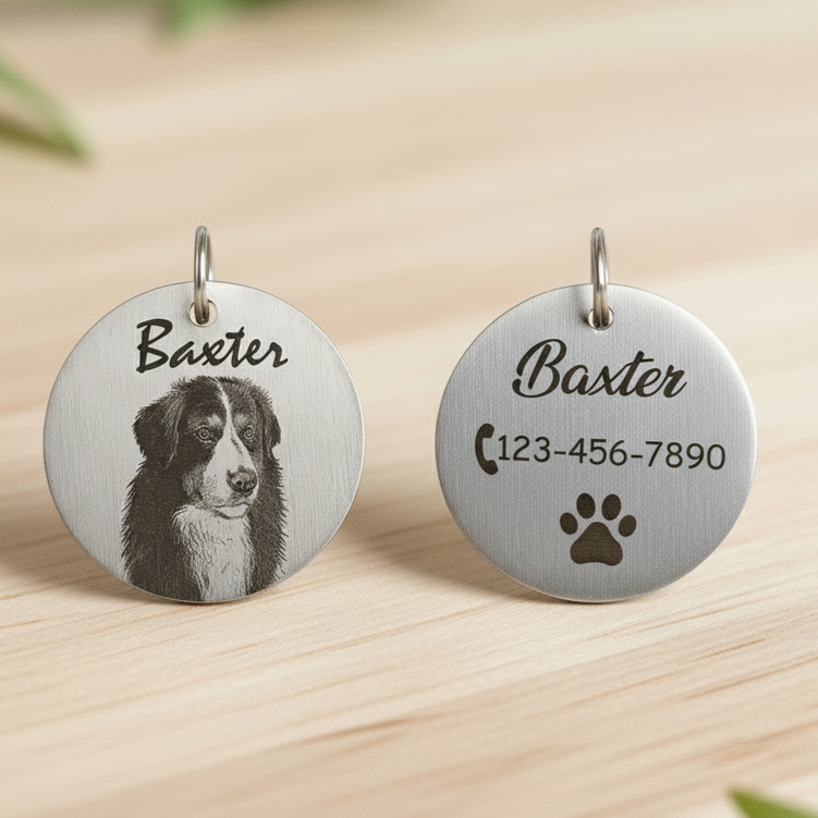 TARGHETTA IDENTIFICATIVA PER ANIMALI DOMESTICI