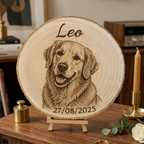 Il Disco dei Ricordi™ – Disco in Legno Personalizzabile con Foto e Testo