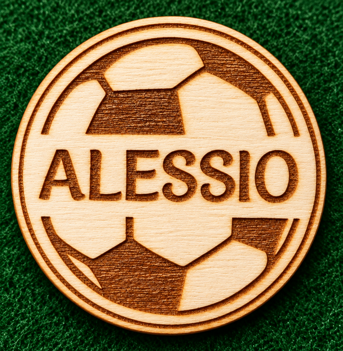 Calamita a Forma di Pallone da Calcio – Ricordino per Compleanni & Eventi
