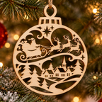 Pallina Natalizia ''Notte di Babbo Natale''