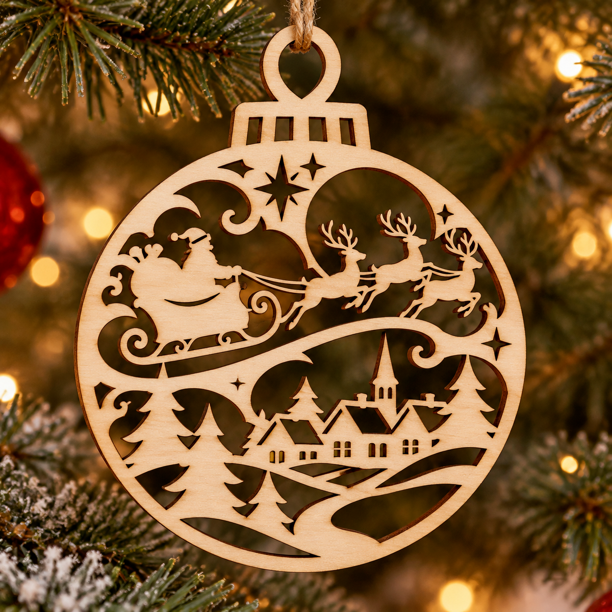 Pallina Natalizia ''Notte di Babbo Natale''