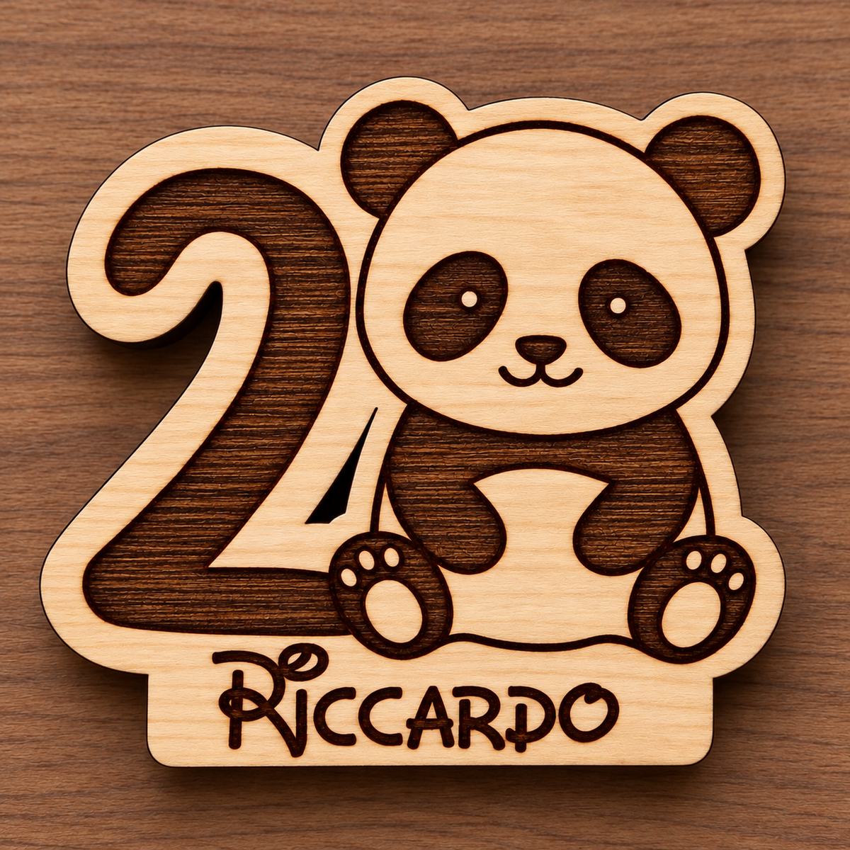 Calamita a Forma di Panda – Ricordino per Compleanni & Eventi