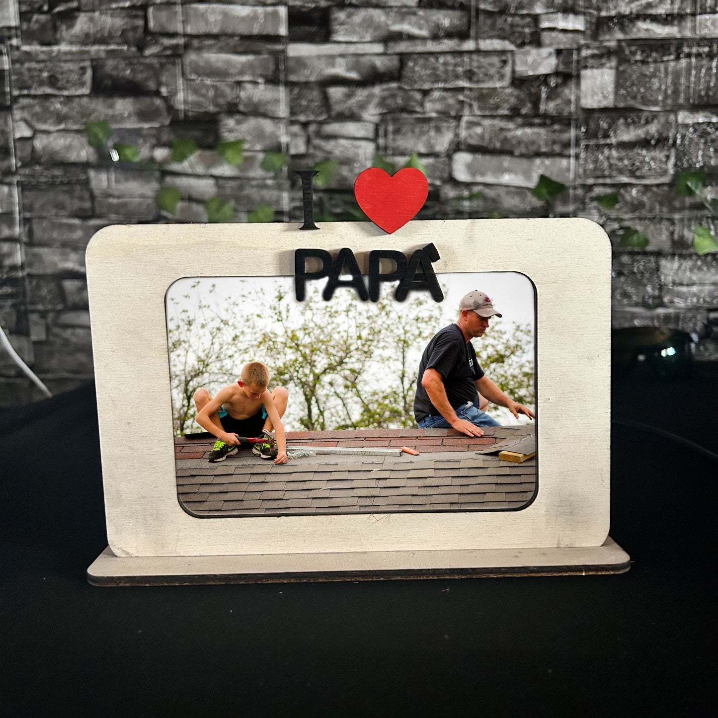 PORTAFOTO I LOVE PAPA'