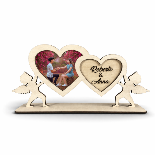 PORTAFOTO ''AMORE CUSTODITO''