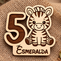 Calamita a Forma di Zebra – Ricordino per Compleanni & Eventi