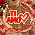 Targhetta in Legno “Ti Amo”