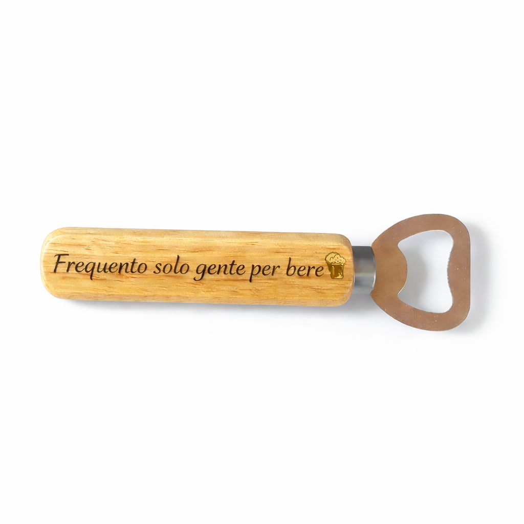 Apribottiglia in Legno Personalizzato