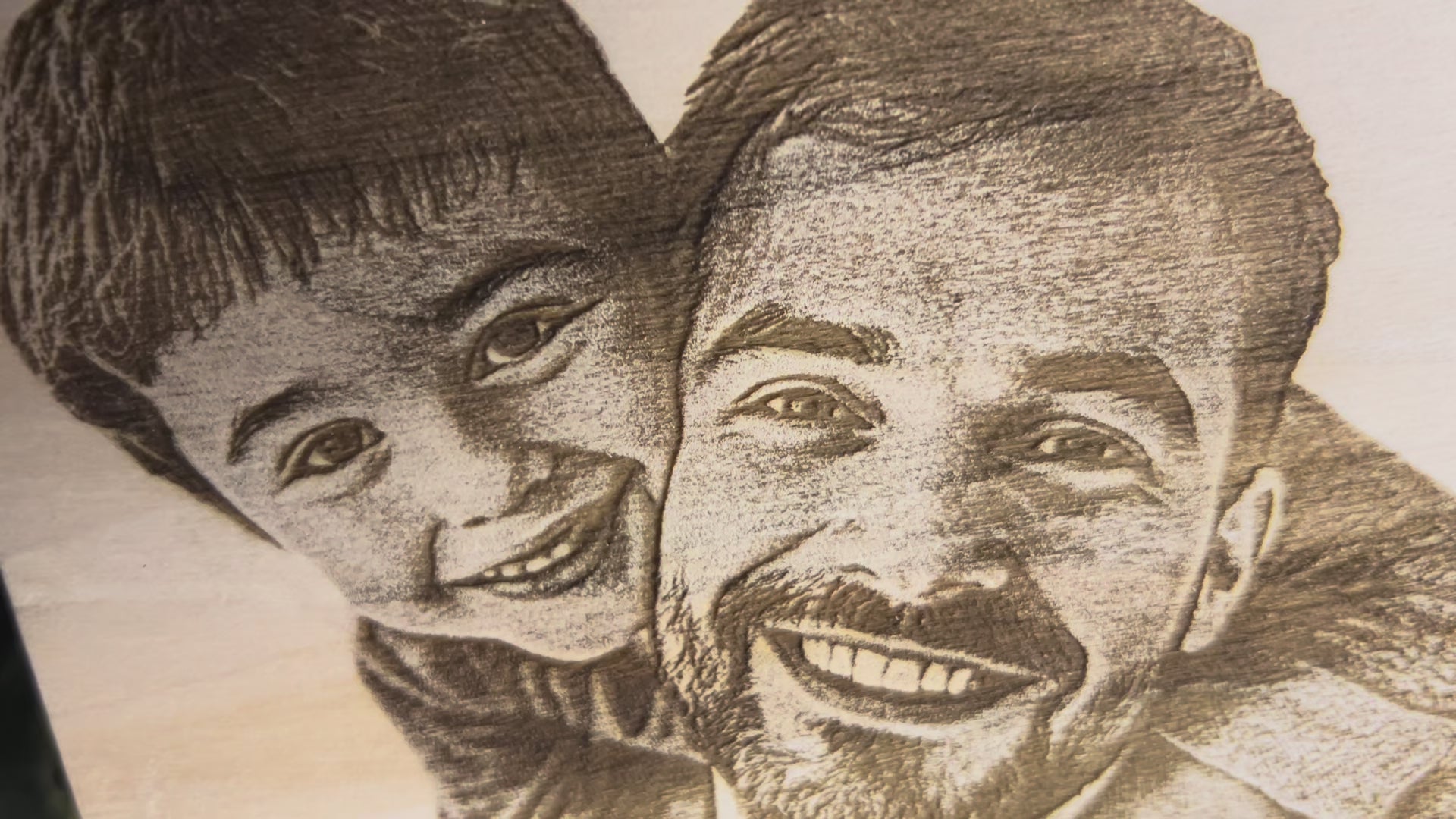 Quadretto in legno artigianale varie misure – Inciso a laser con la tua foto